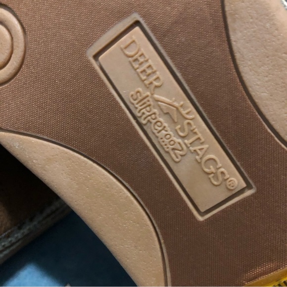 NWT- Deer Stags Slippers Slipperooz 9M Brown - Picture 12 of 13